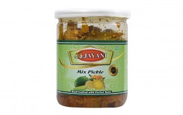 Jayani Mix Pickle   Plastic Jar  400 grams